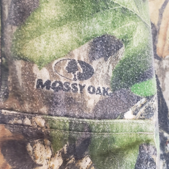 Fieldstaff Mossy Oak Obsession Camo Hunting Pants Adjustable Side Tabs Sz 40X31 - Picture 4 of 16